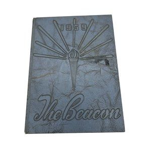 1959 The Beacon Yearbook East High School Knoxville TN Vintage Memorabilia